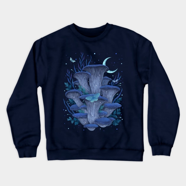 Blue Oyster Crewneck Sweatshirt by Episodic Drawing